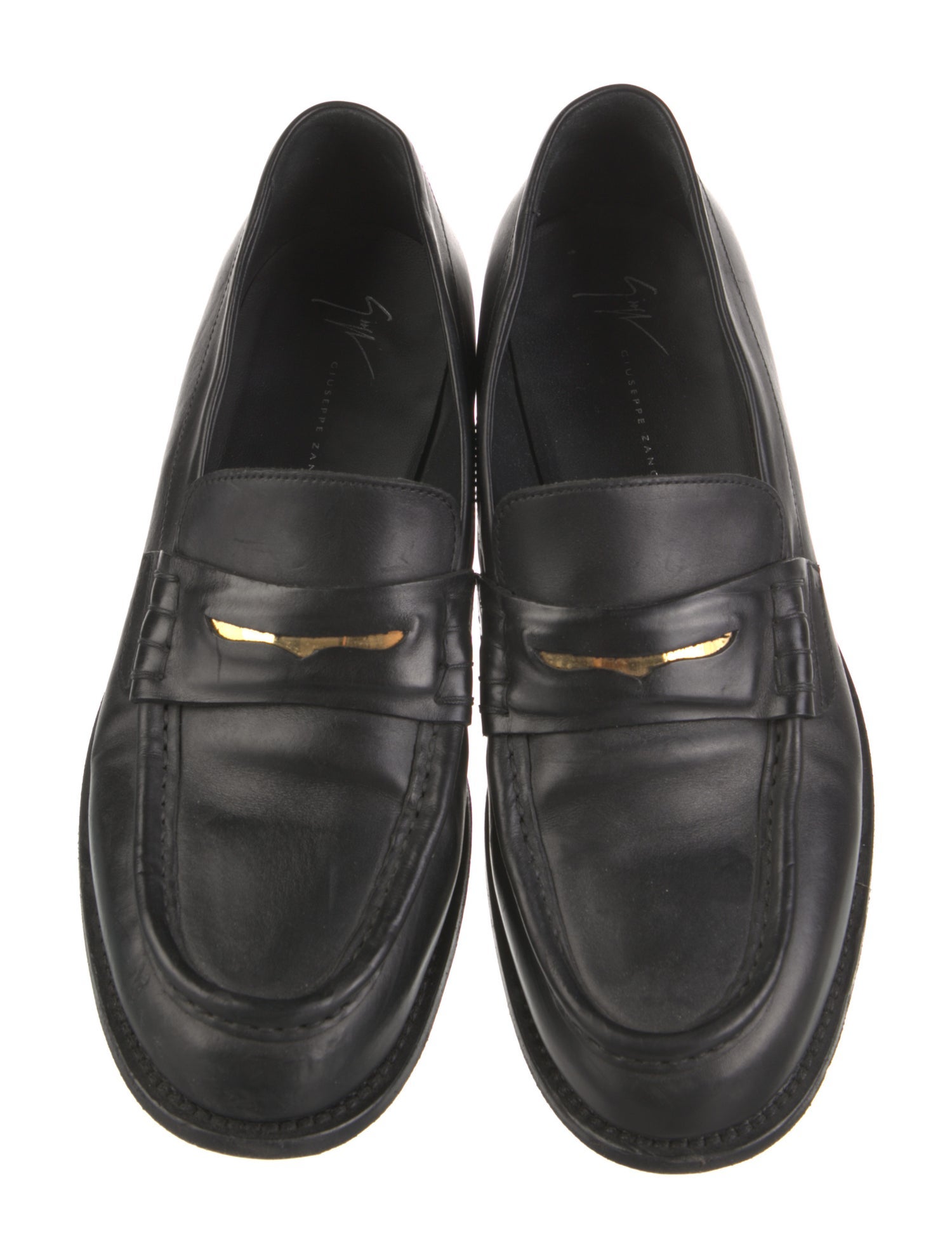 Giuseppe Zanotti Leather Loafers